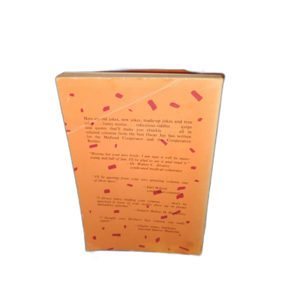 Spice From the Banquet Table by Oscar Jay (Minnesota PB, 1971) RARE - Picture 2 of 2